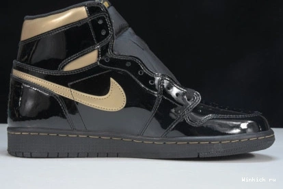 GOLD (2020) HIGH BLACK JORDAN METALLIC 1 RETRO 1023